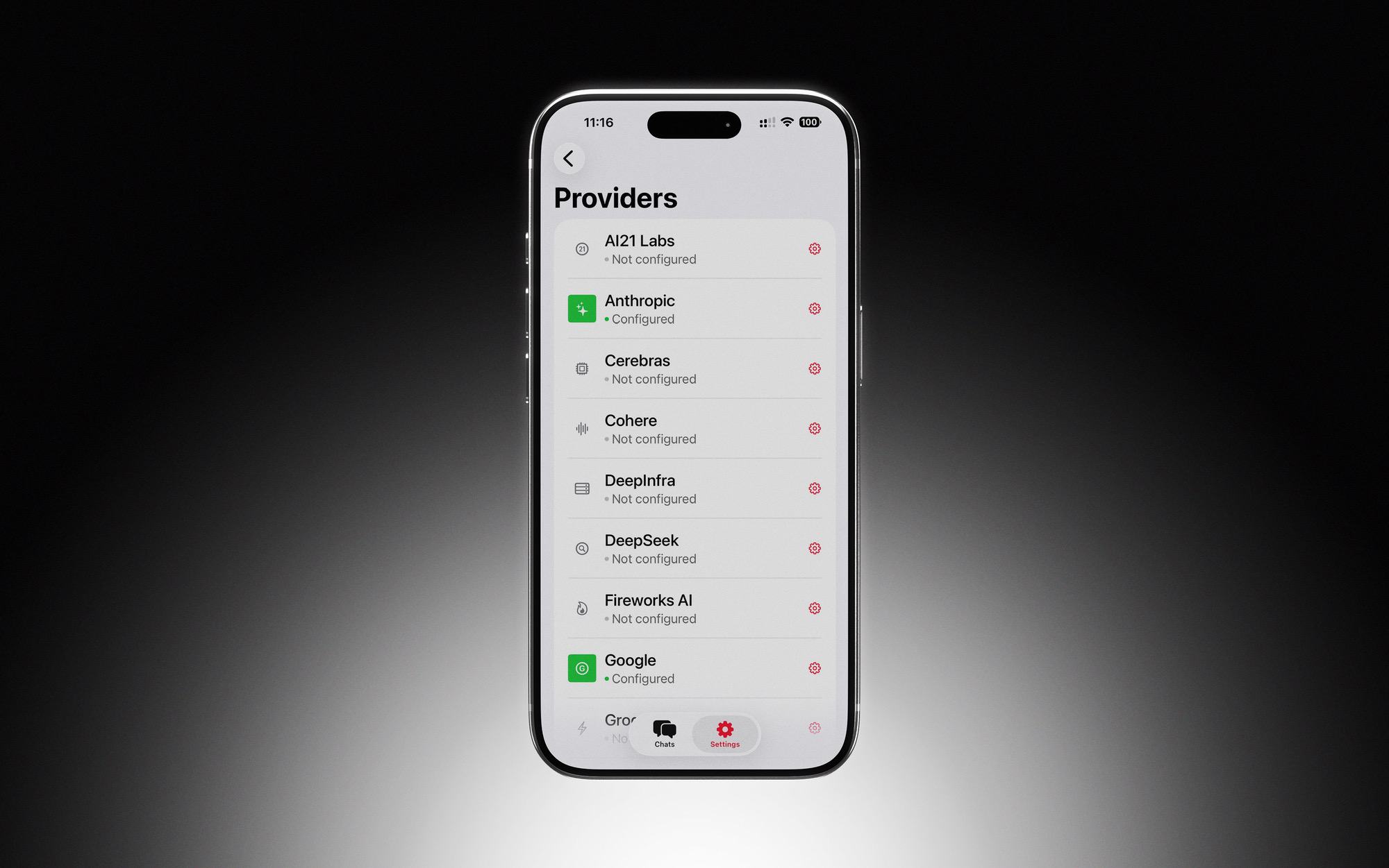 AI Council on iPhone